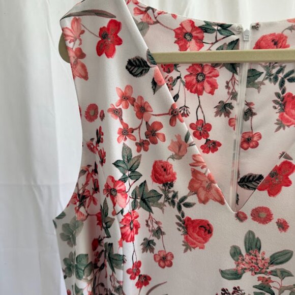 Calvin Klein Women's Plus 22W Floral Dress - Picture 11 of 13